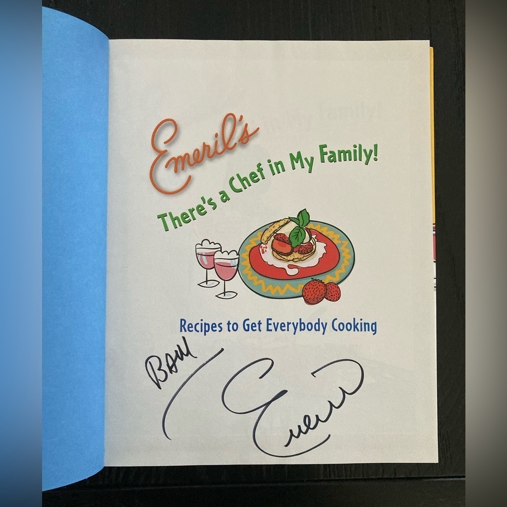 Emeril Lagasse autograph cookbook - Picture 2 of 8